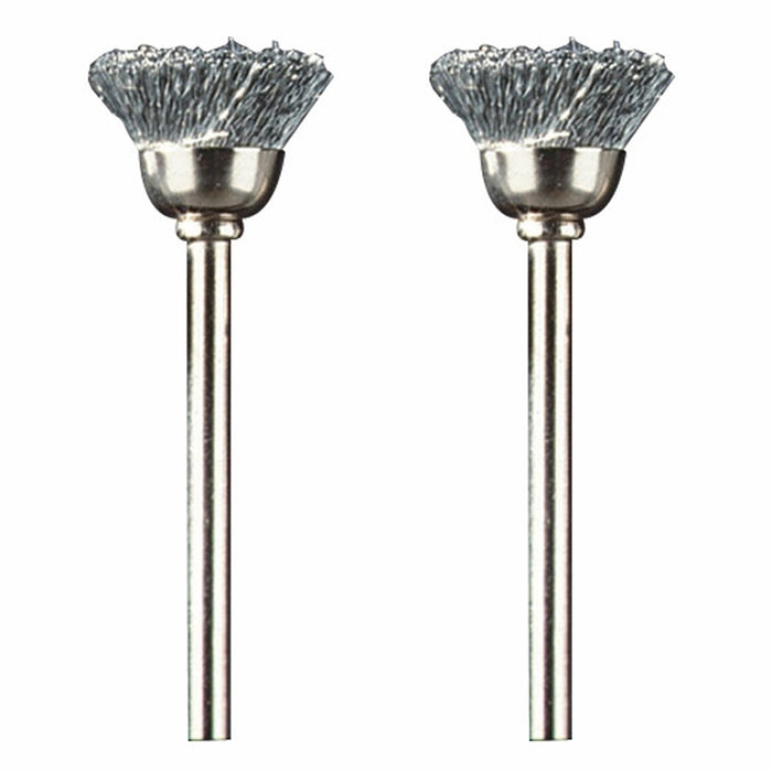 Brosse en acier carbone 1/2" (2/pqt.)