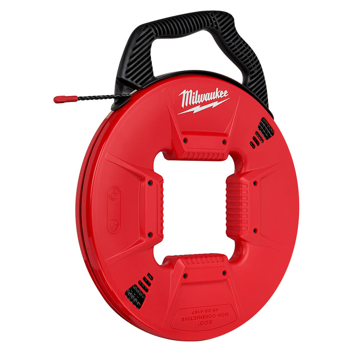 Ruban de tirage 200', en polyester avec embout non conductible