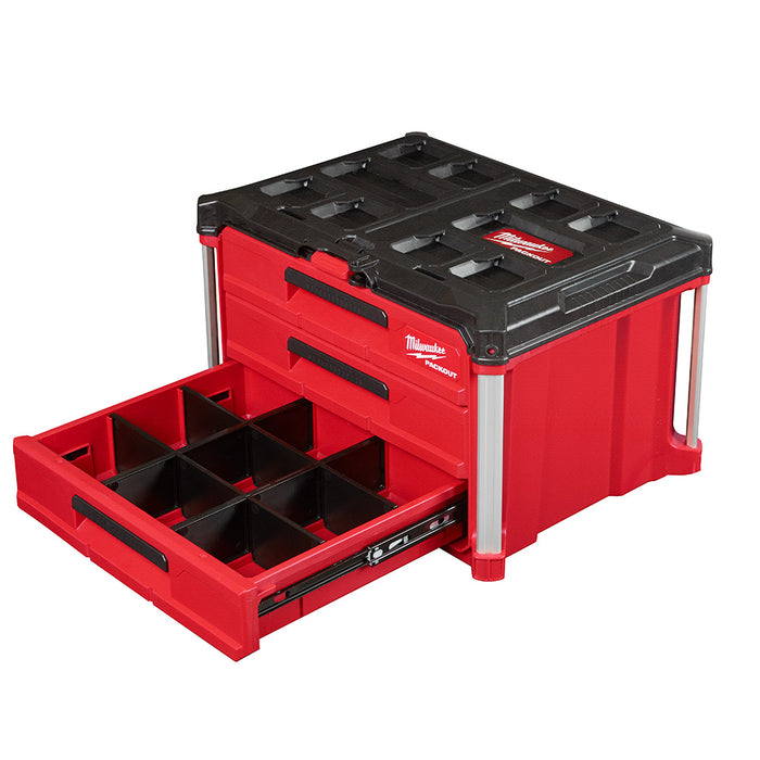 Coffre à outils PACKOUT™ à 3 tiroirs
