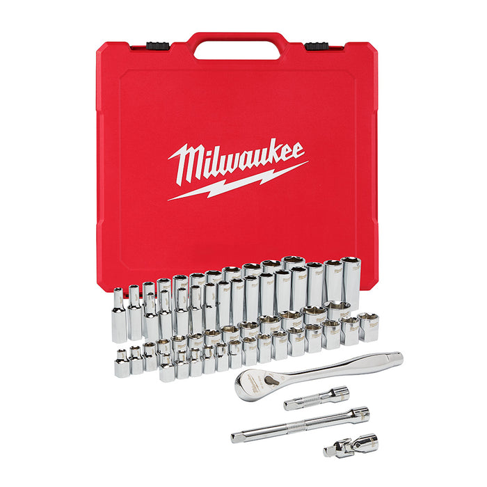 Ens. Rochet 3/8" avec 56 mcx (SAE/Métrique)