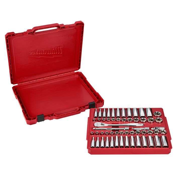 Ens. Rochet 3/8" avec 56 mcx (SAE/Métrique)