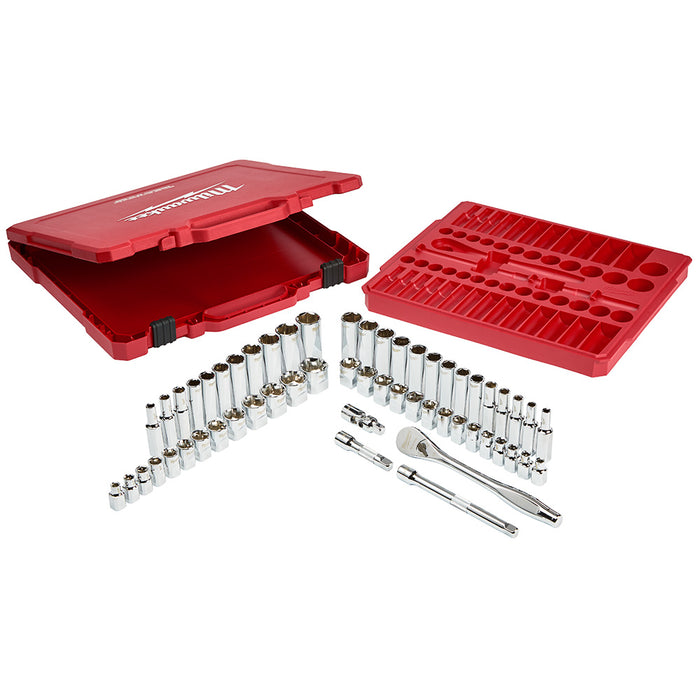 Ens. Rochet 3/8" avec 56 mcx (SAE/Métrique)