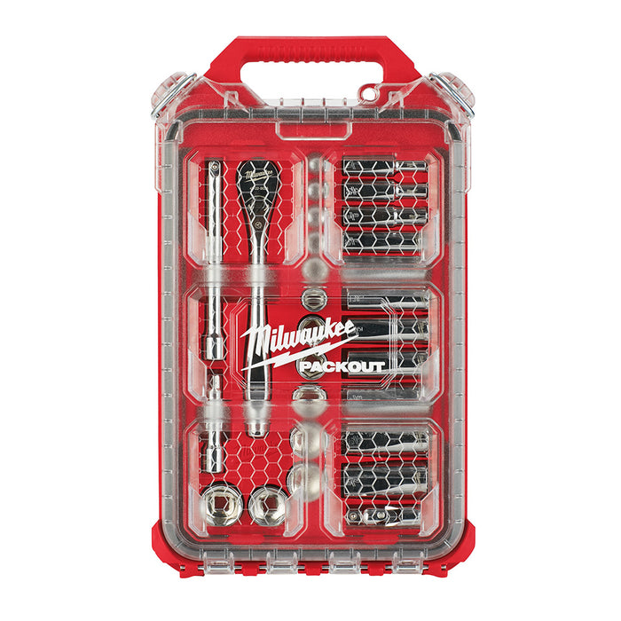 Ens. Rochet 3/8" avec 28 mcx (SAE) PACKOUT™