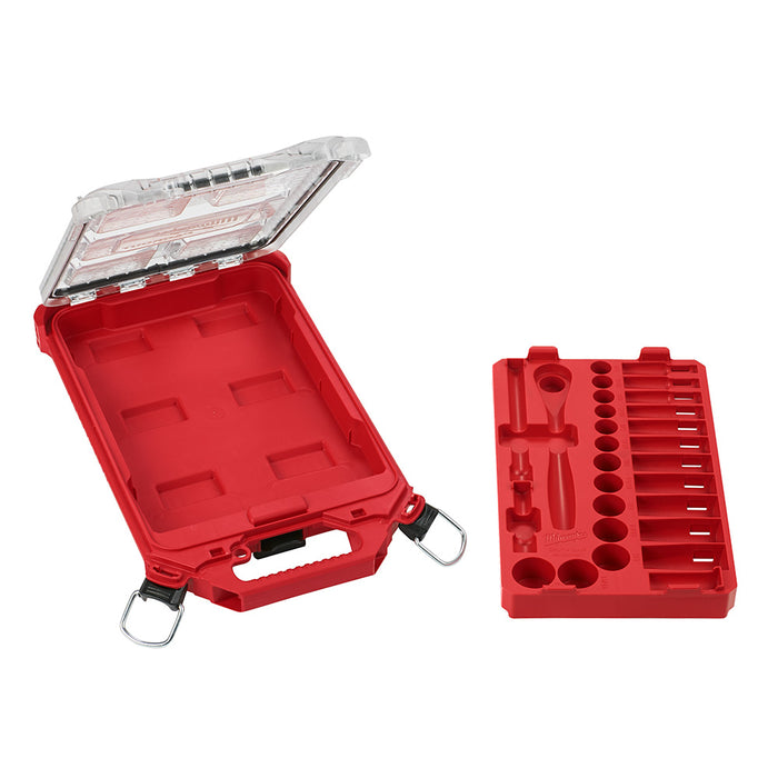 Ens. Rochet 3/8" avec 28 mcx (SAE) PACKOUT™