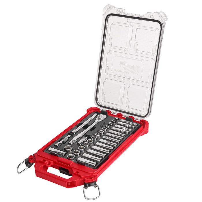 Ens. Rochet 3/8" avec 32 mcx (Métrique) PACKOUT™