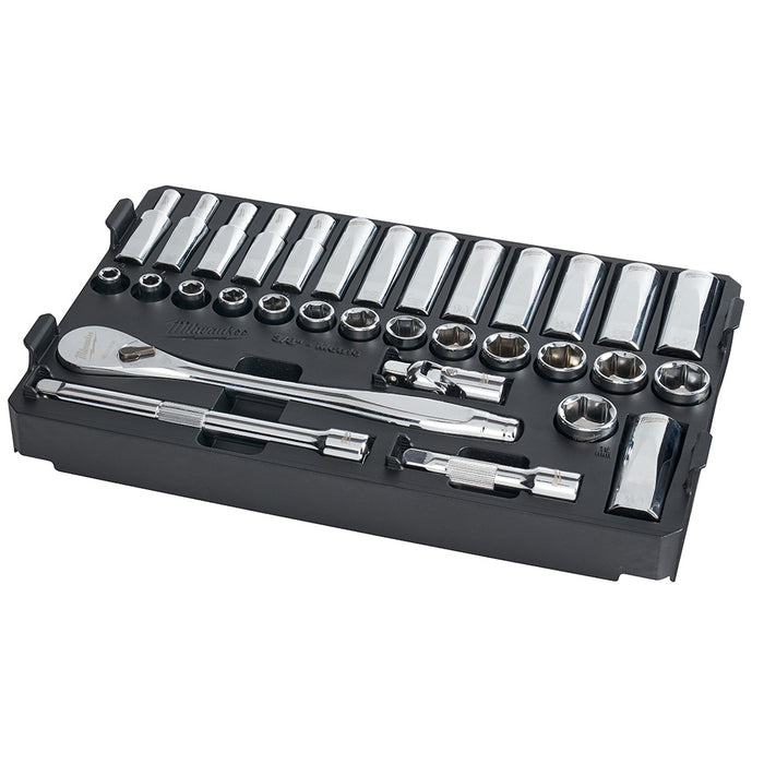 Ens. Rochet 3/8" avec 32 mcx (Métrique) PACKOUT™