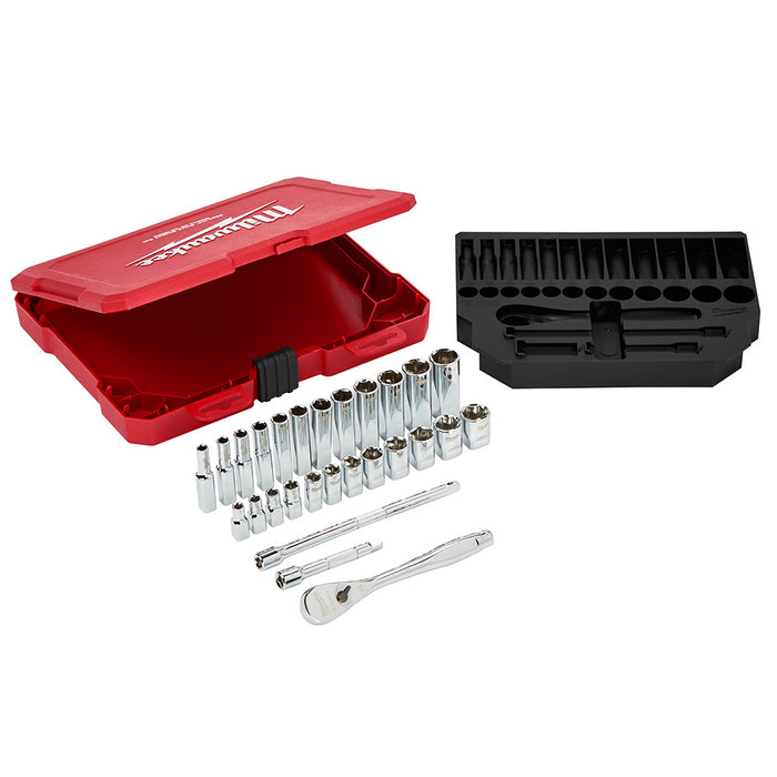 Ens. Rochet 1/4" avec 28 mcx (Métrique)
