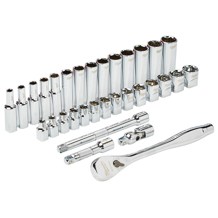 Ens. Rochet 3/8" avec 32 mcx (Métrique)