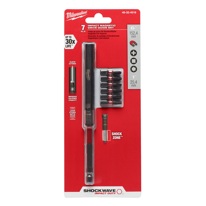 Ens. Porte-embouts magnétique et embouts (7 mcx.)