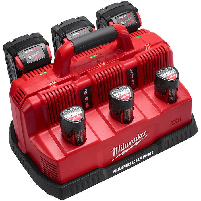 Chargeur rapide 6-batteries (3x M18™ / 3x M12™)