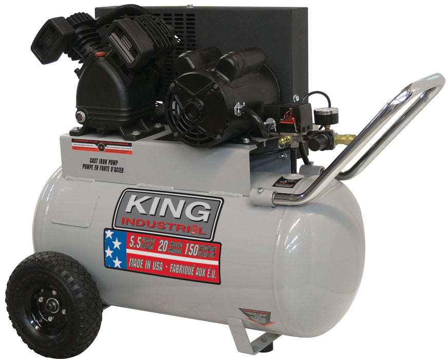Compresseur à air 20 gal., 5.5CV