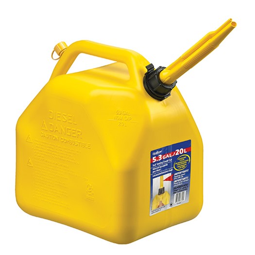 Bidon à diesel 20 L (Jaune)