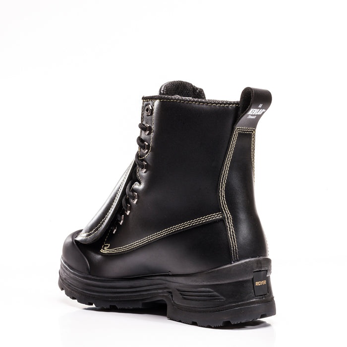 Botte de sécurité Royer 8", pour soudeur - Noir