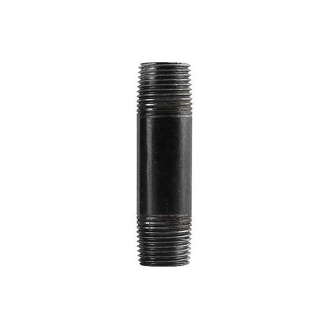 Raccord mamelon en acier noir 3/8 x 2-1/2 po – Aqua-Dynamic