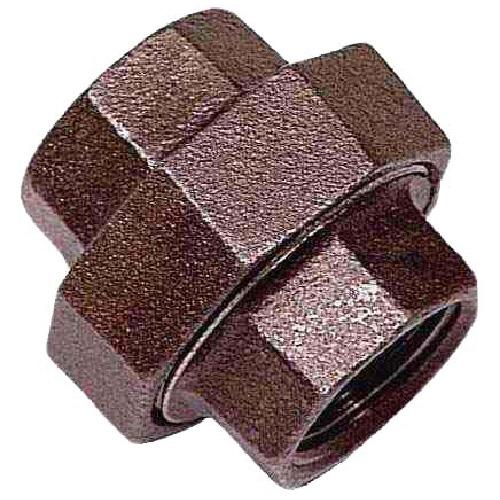 Raccord union en acier malléable noire 3/4 po – Aqua-Dynamic