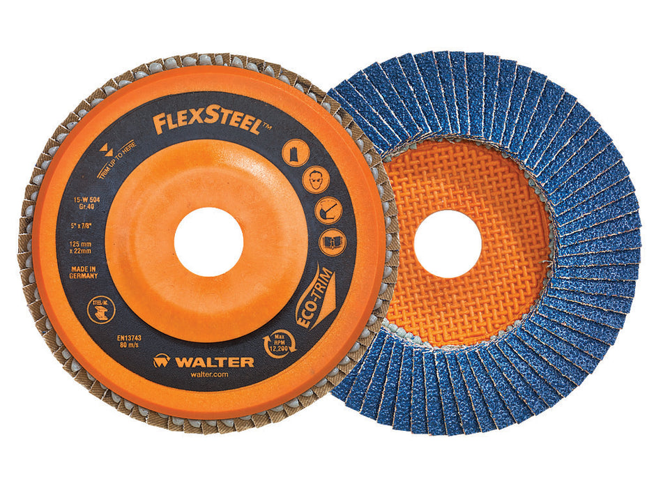 Disque à feuillets ALLSTEEL™ (5"x7/8"), à grain 60