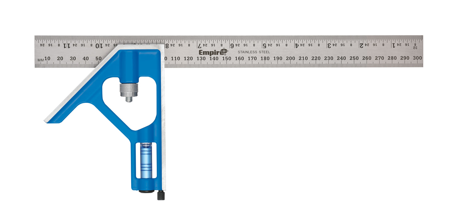 Équerre combinée 12" (imp./métri.) TRUE BLUE®