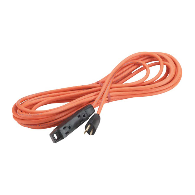 Rallonge électrique 16/3 13A de 15m à 3 prises (Orange)