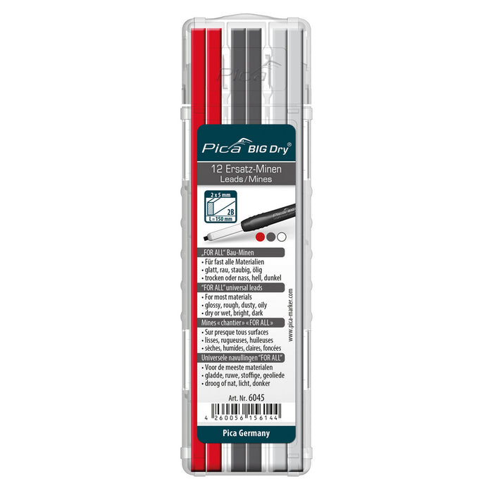 Mines de rechange BIG Dry®, Assorties (12/pqt.)