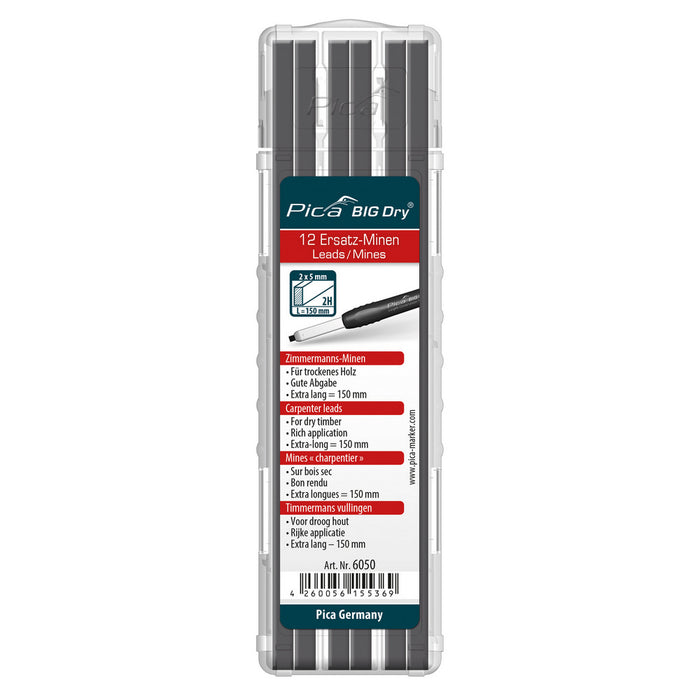Mines de rechange BIG Dry®, Charpentier 2H (12/pqt.)