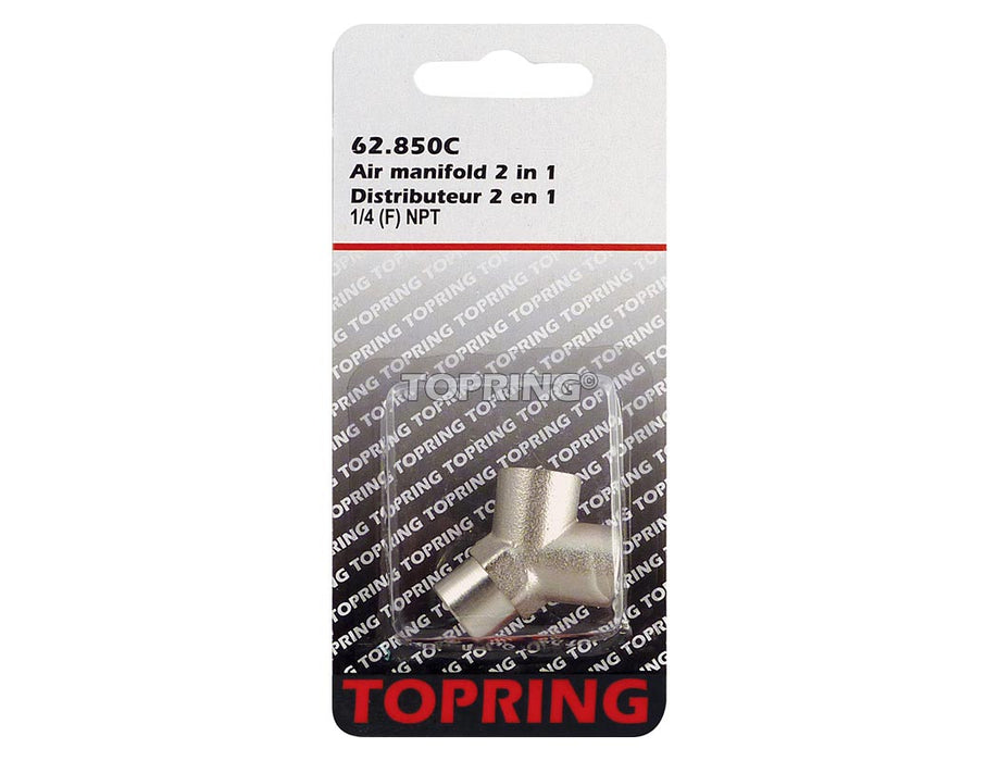 Distributeur (2-en-1) 1/4(F)NPT