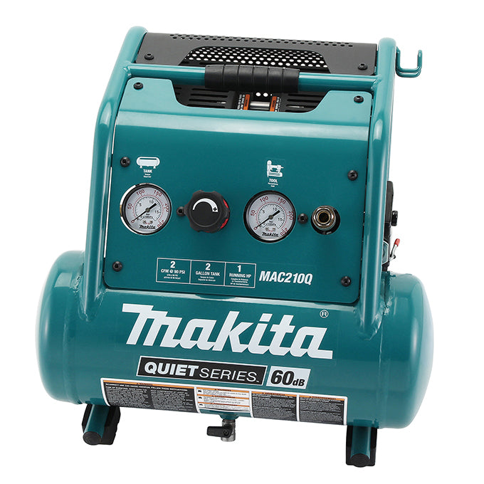 Compresseur d'air silencieux 2 gal, 1,0CV