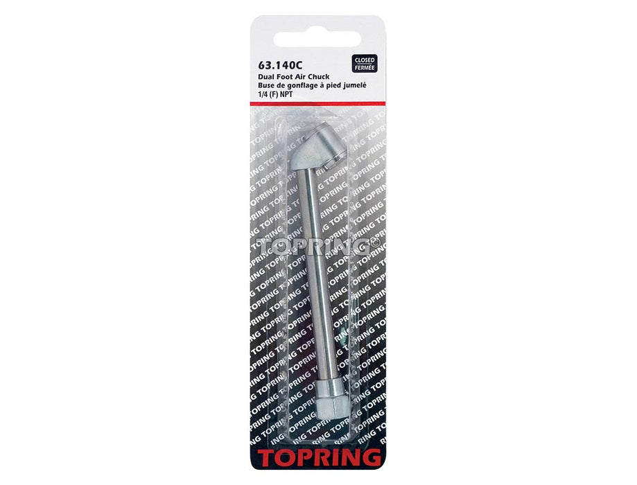 Buse de gonflage pied jumelé 1/4(F)NPT