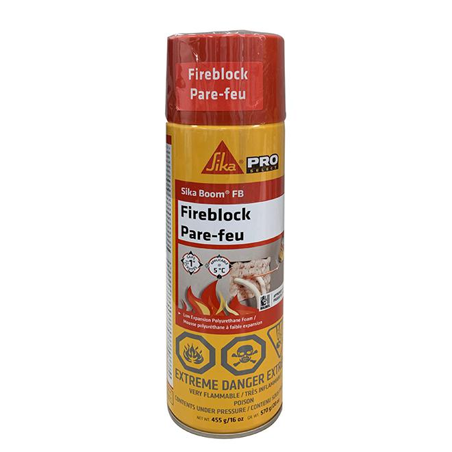 Mousse expansible SikaBoom Pare-feu - Paille - 455 g