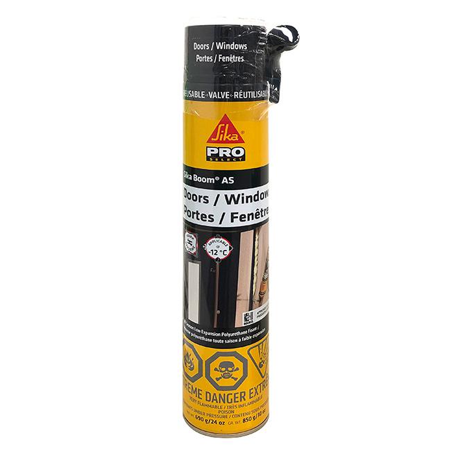 Mousse expansible pour portes et fenêtres - Paille - 850 g