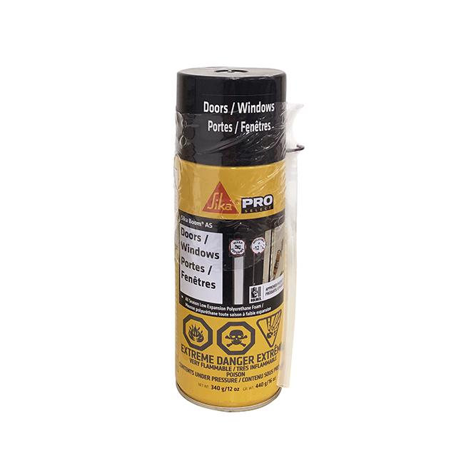 Mousse expansible pour portes et fenêtres - Paille - 340 g