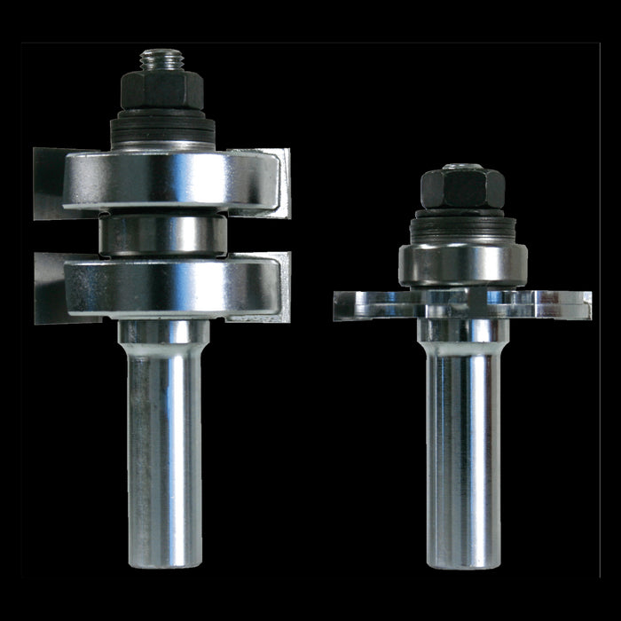 Mèches à rainure et languette 1-3/4" (x 13/16" à 1-11/32") à tige 1/2"