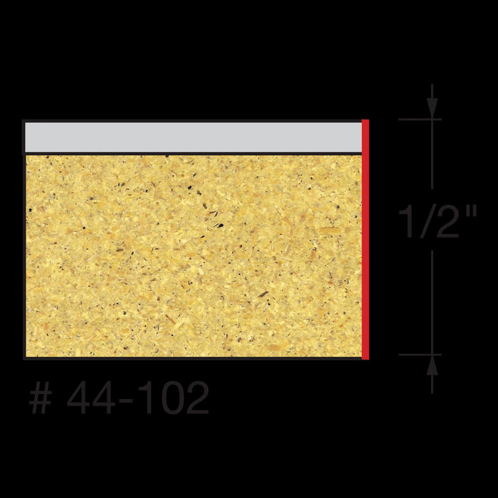 Mèche à ébarber à 3 cannelures (1/2"x1/2") à tige 1/4"