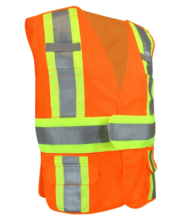 Veste de sécurité à 5 points, en filet
