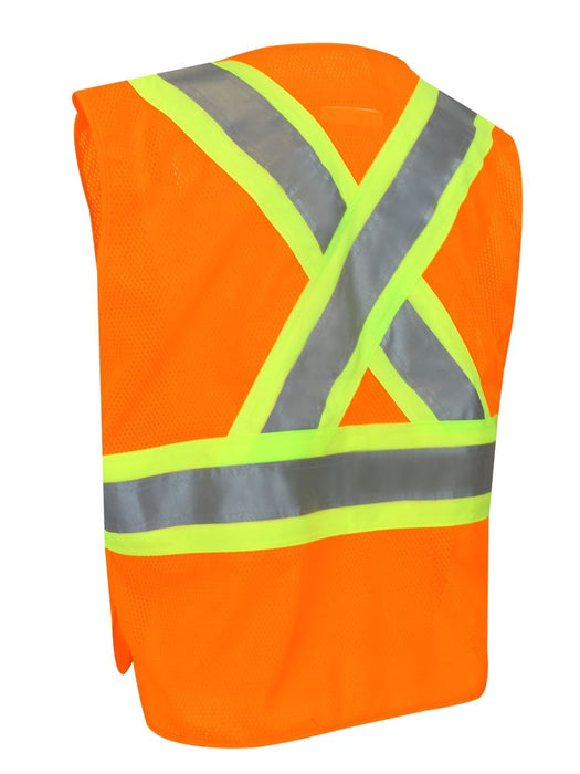 Veste de sécurité à 5 points, en filet
