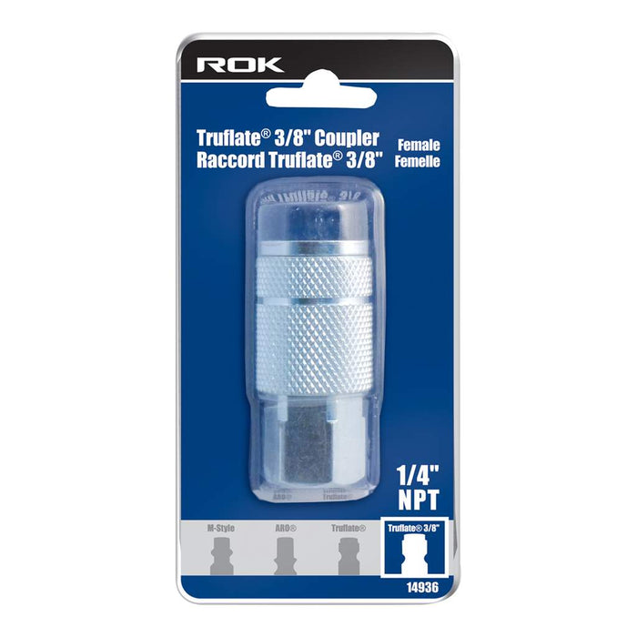 Raccord TRUFLATE 3/8"x1/4(F)NPT