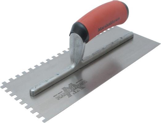 Truelle à dents carrées DuraSoft® (1/4"x1/4"x1/4")