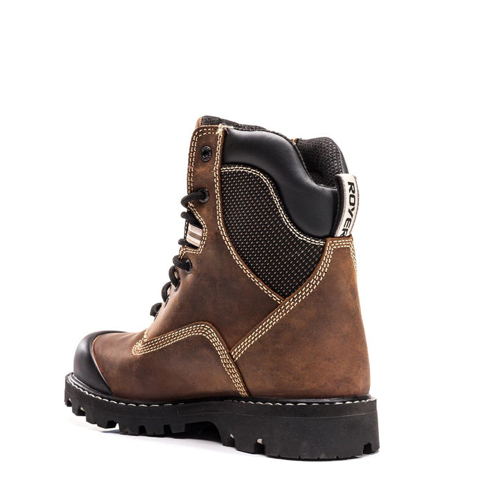 Botte de sécurité 8'' Royer FLX - Brun