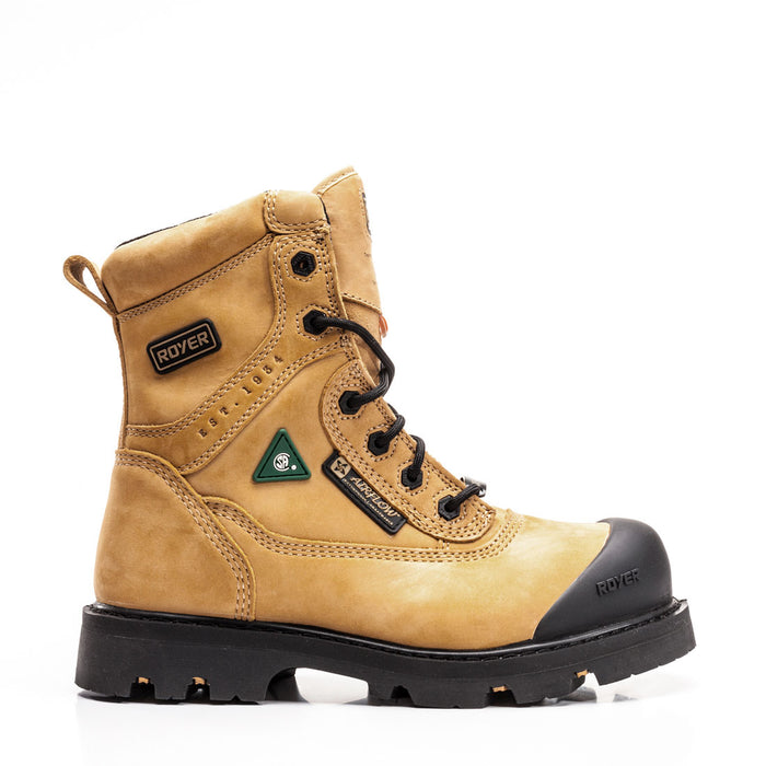 Botte de sécurité 8" Royer FLX™ imperméable - Beige