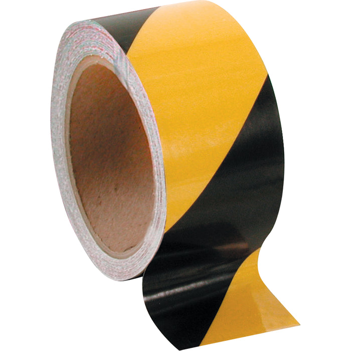 Ruban de marquage en vinyle 2"x108' (Jaune à rayures noires)