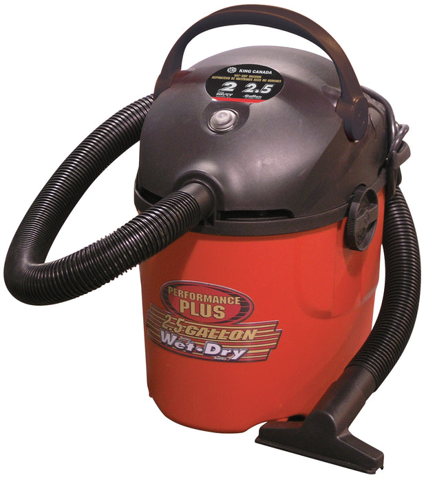 Aspirateur sec/humide 2.5 gallons