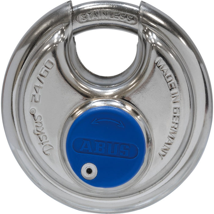 Cadenas rond Diskus marine en acier inoxydable