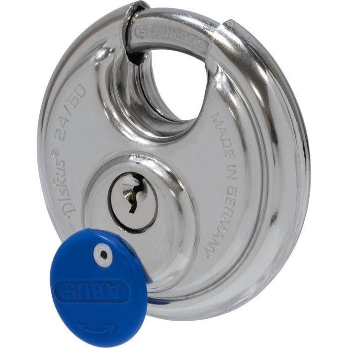 Cadenas rond Diskus marine en acier inoxydable