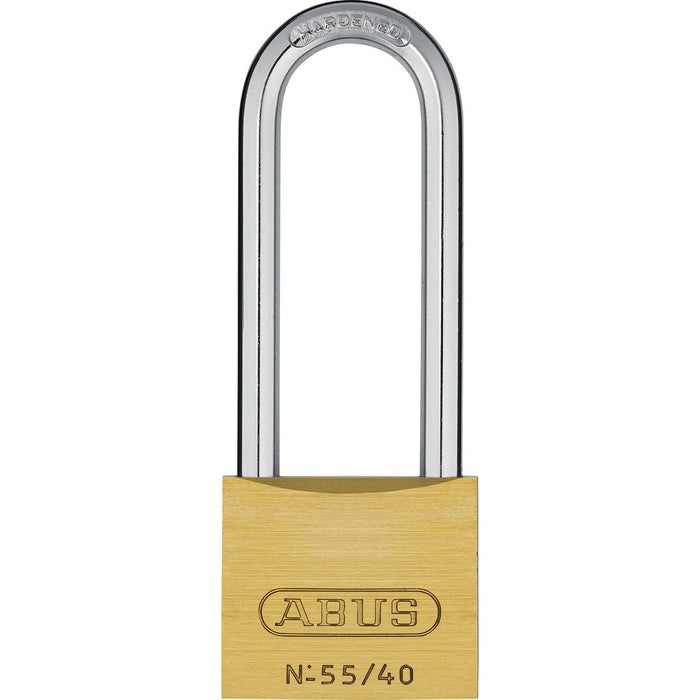 Cadenas en laiton à clés identiques arceau long 40mm - clé 5403