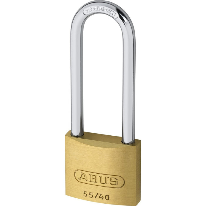 Cadenas en laiton à clés identiques arceau long 40mm - clé 5403