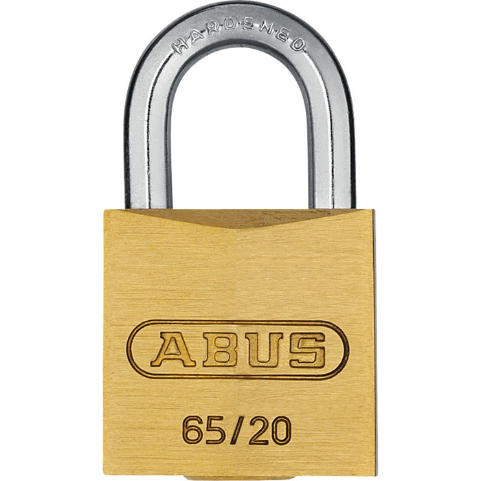 Cadenas à clé en laiton NANO PROTECT 20mm