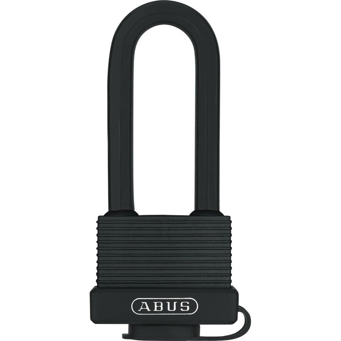 Cadenas marin en laiton recouvert de plastique à clés identiques avec arceau long 45mm