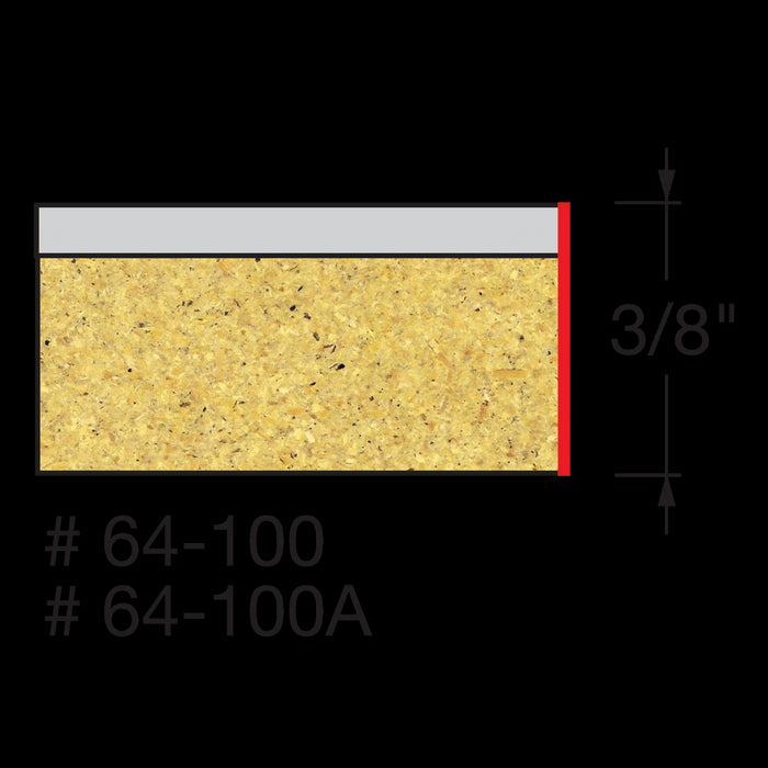 Mèche à ébarber, carbure solide 1/4" (x3/8") à tige 1/4"