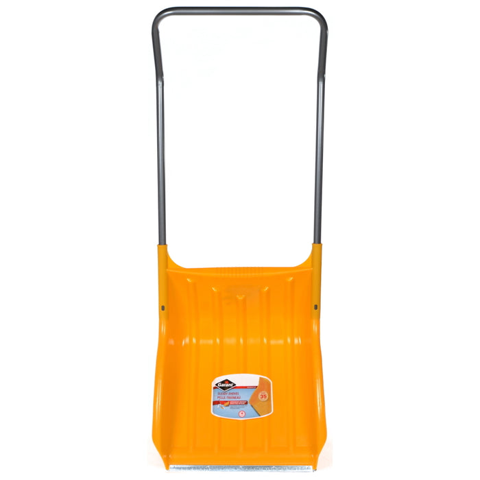Pelle-traîneau 22"ALPINE, en polyéthylène avec bande métallique