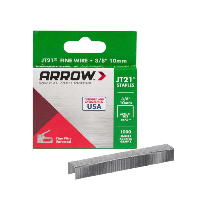Agrafes à couronnes 3/8" - Paquet de 1000