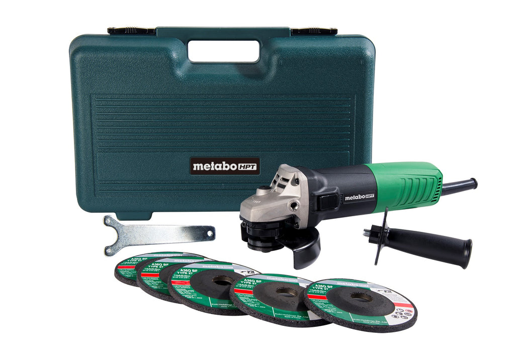 Rectifieuse angulaire 4.5", 6.2A